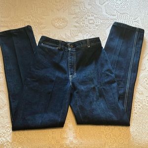 70’s Paul Jordan High Waist Tall Jeans Woman Waist Size 28” Unicorn Tag RARE